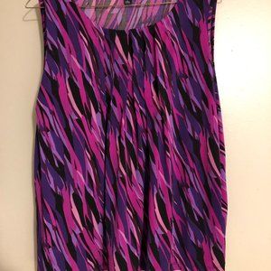 Ellen Tracy Sleeveless Blouse